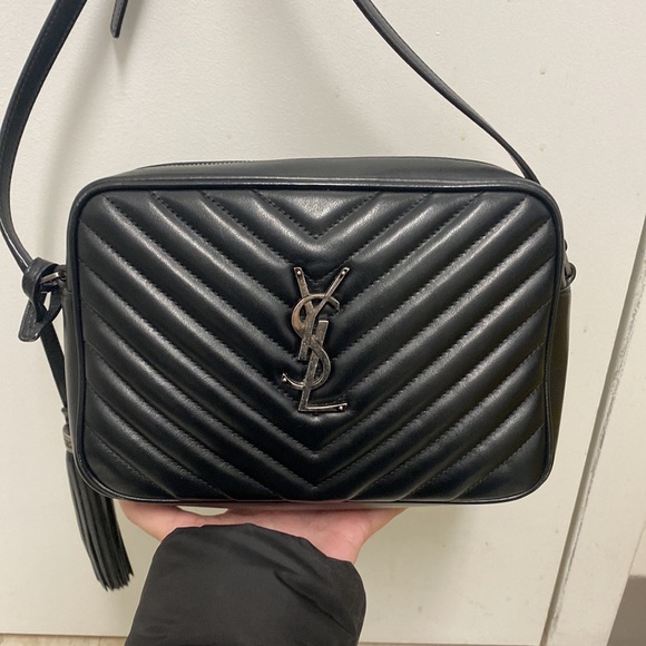 YSL Camera Bag black leather - Picture 3 of 17